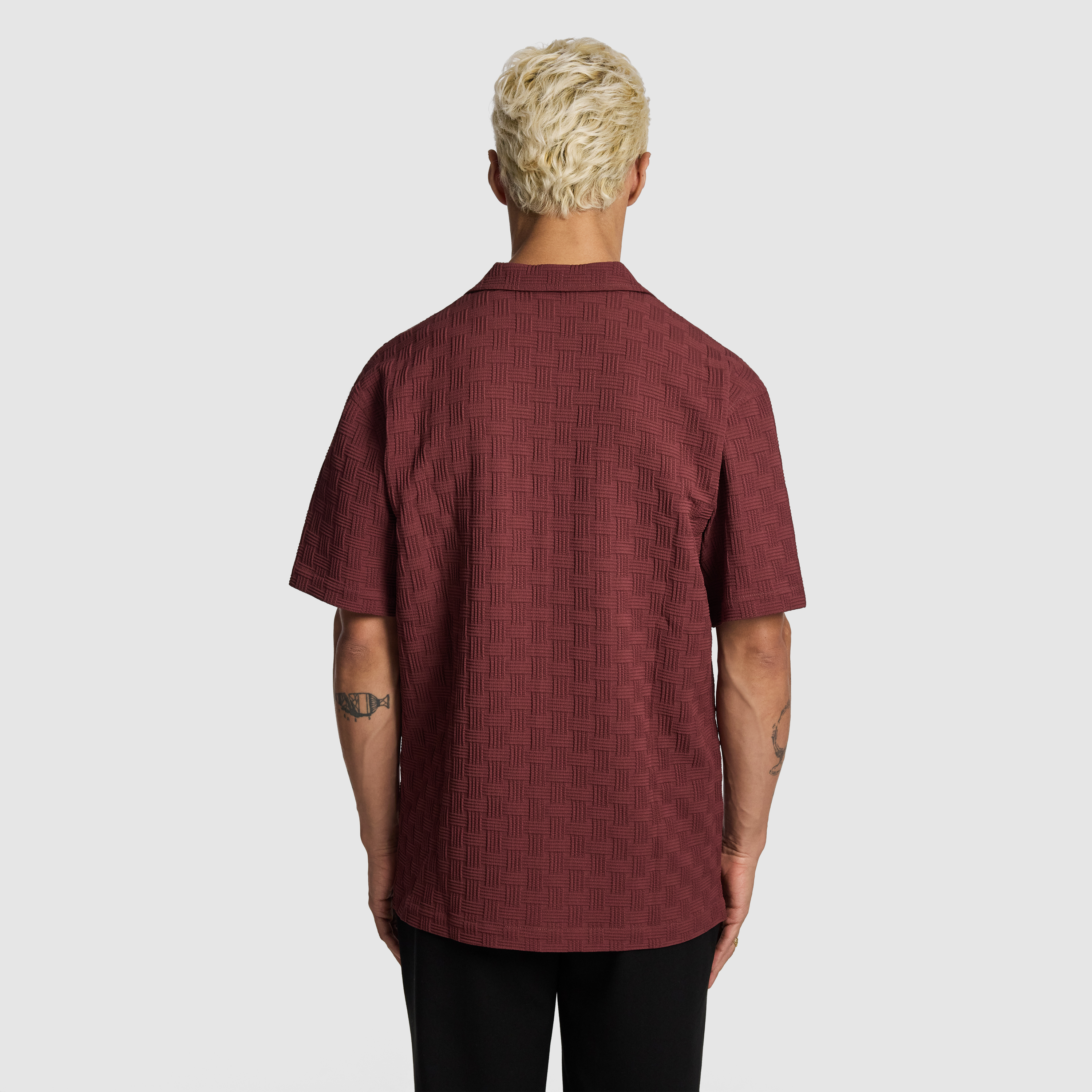 Burgundy Marley Jersey Shirt