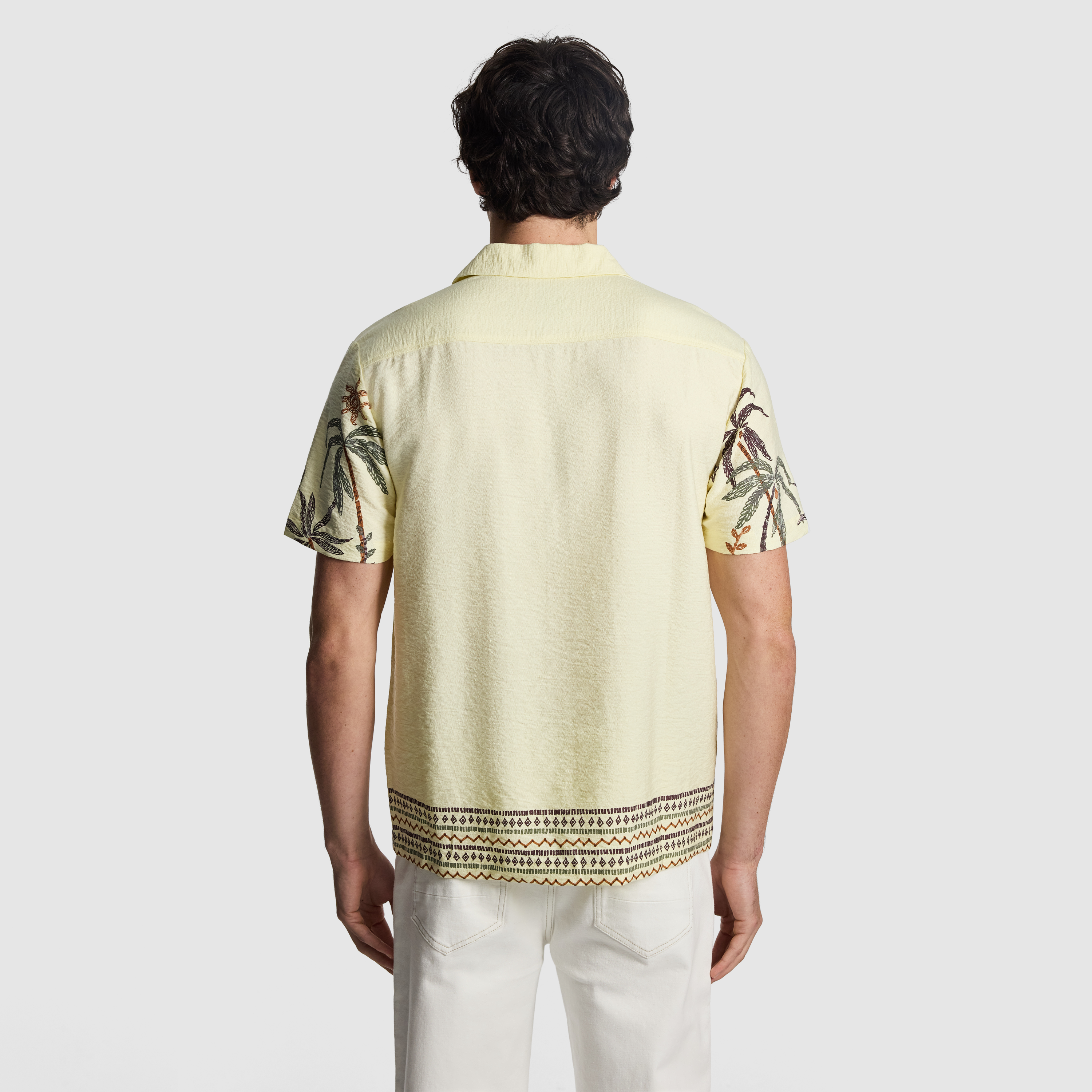 Yellow Soren Printed Shirt