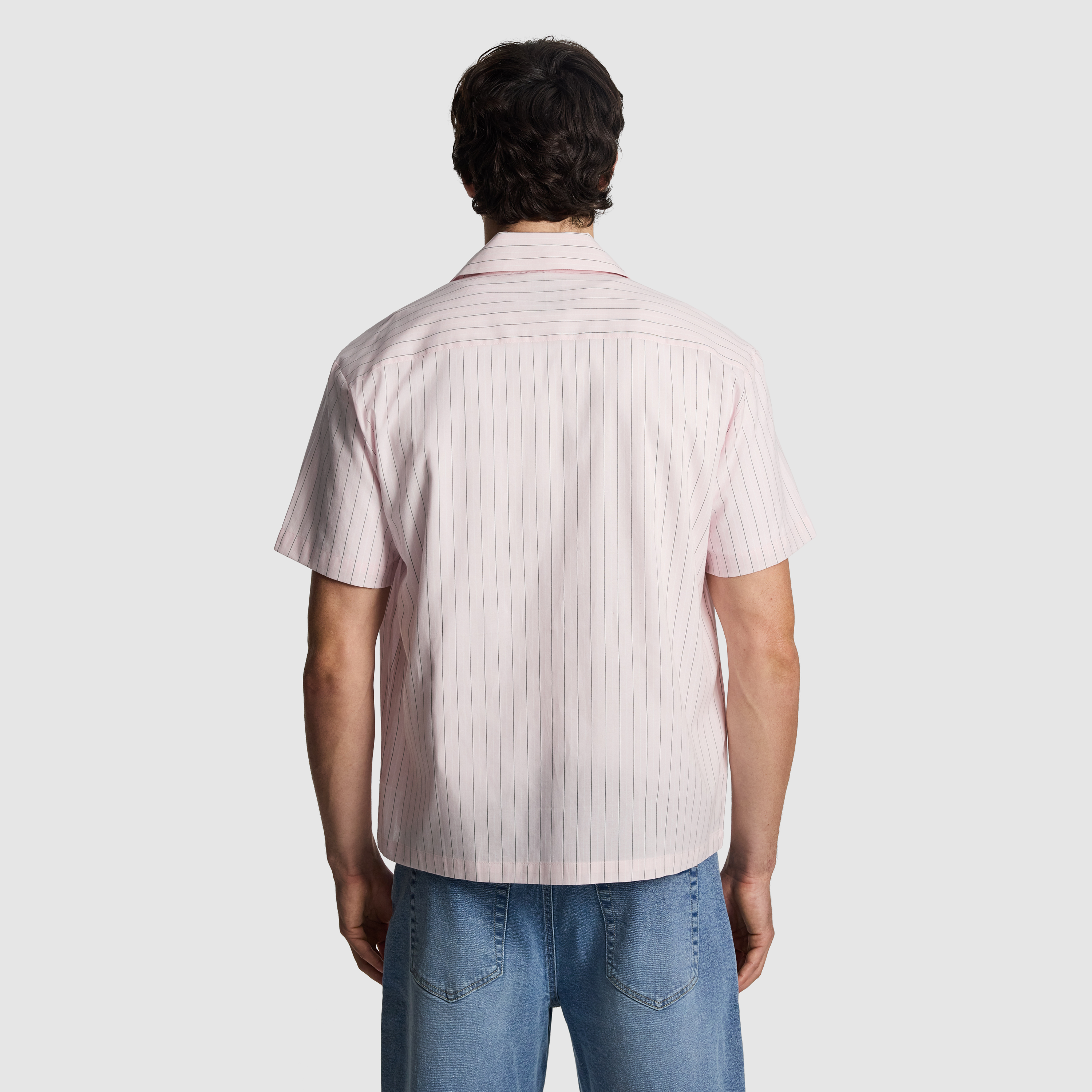 Pink Kwesi Stripe Shirt