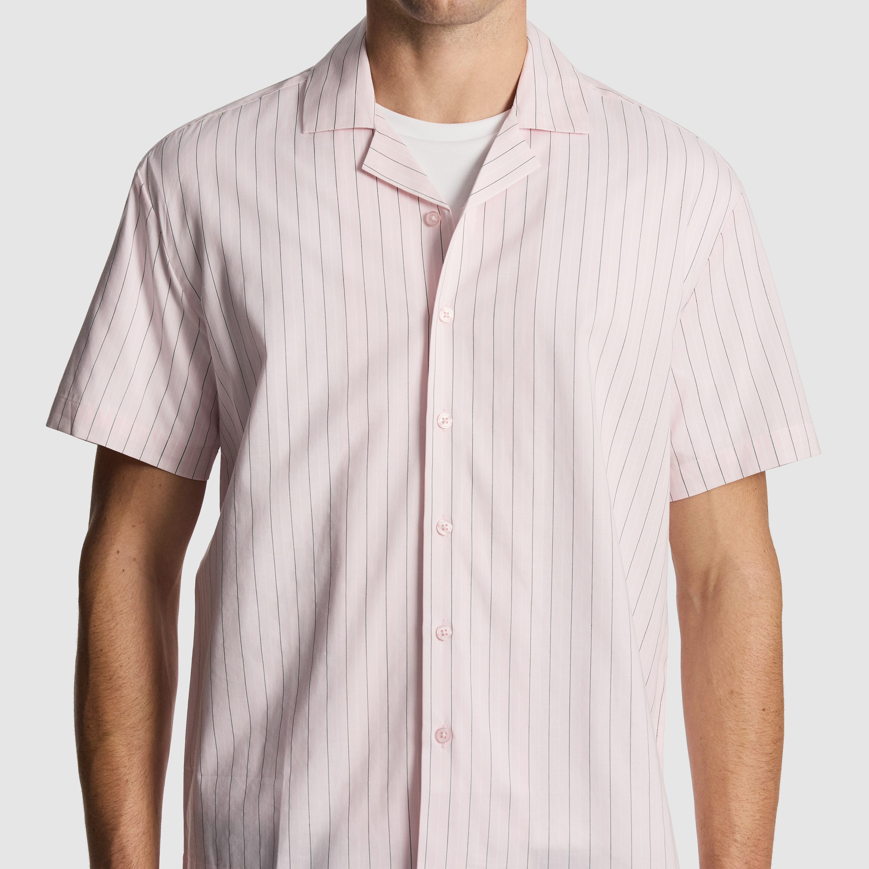 Pink Kwesi Stripe Shirt