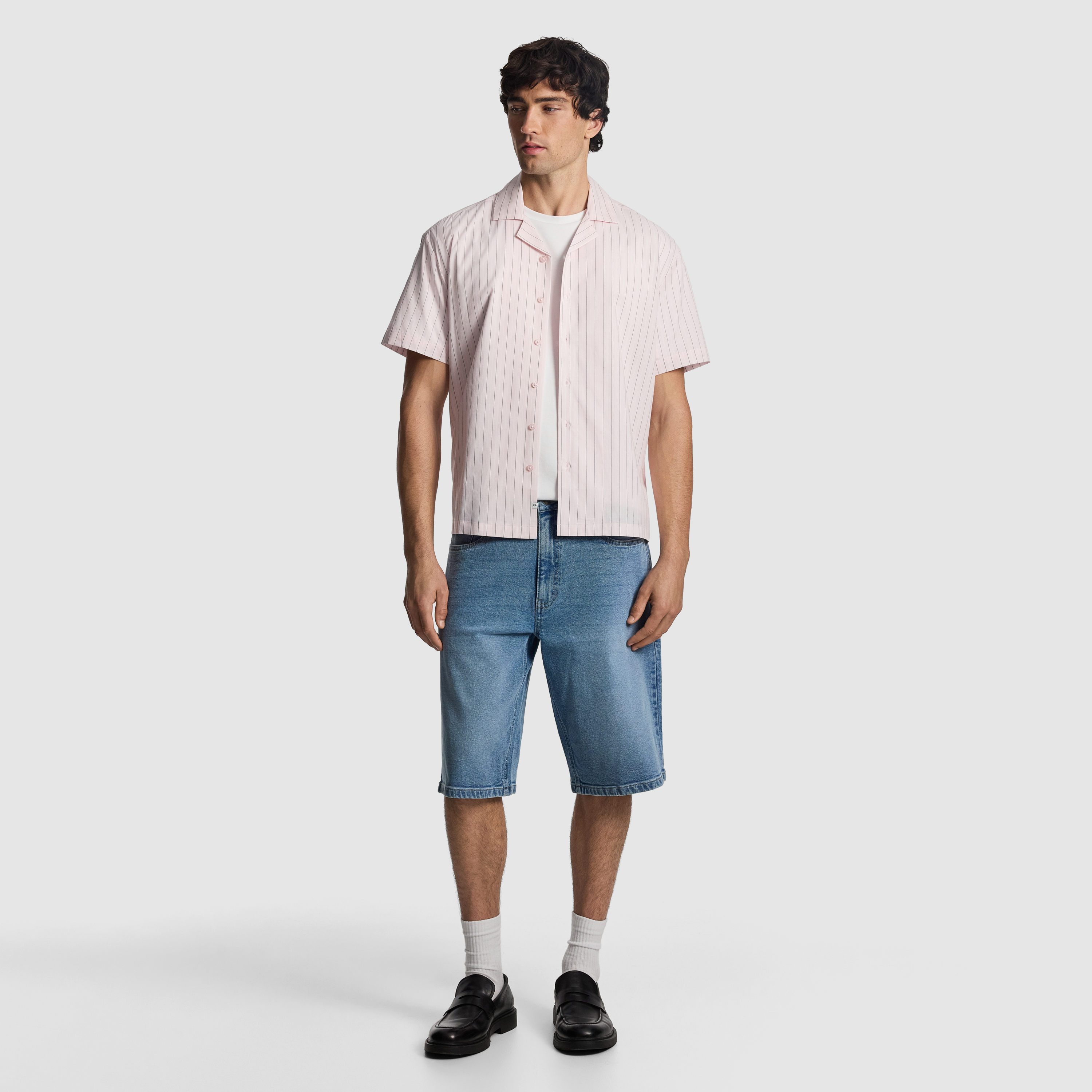 Pink Kwesi Stripe Shirt