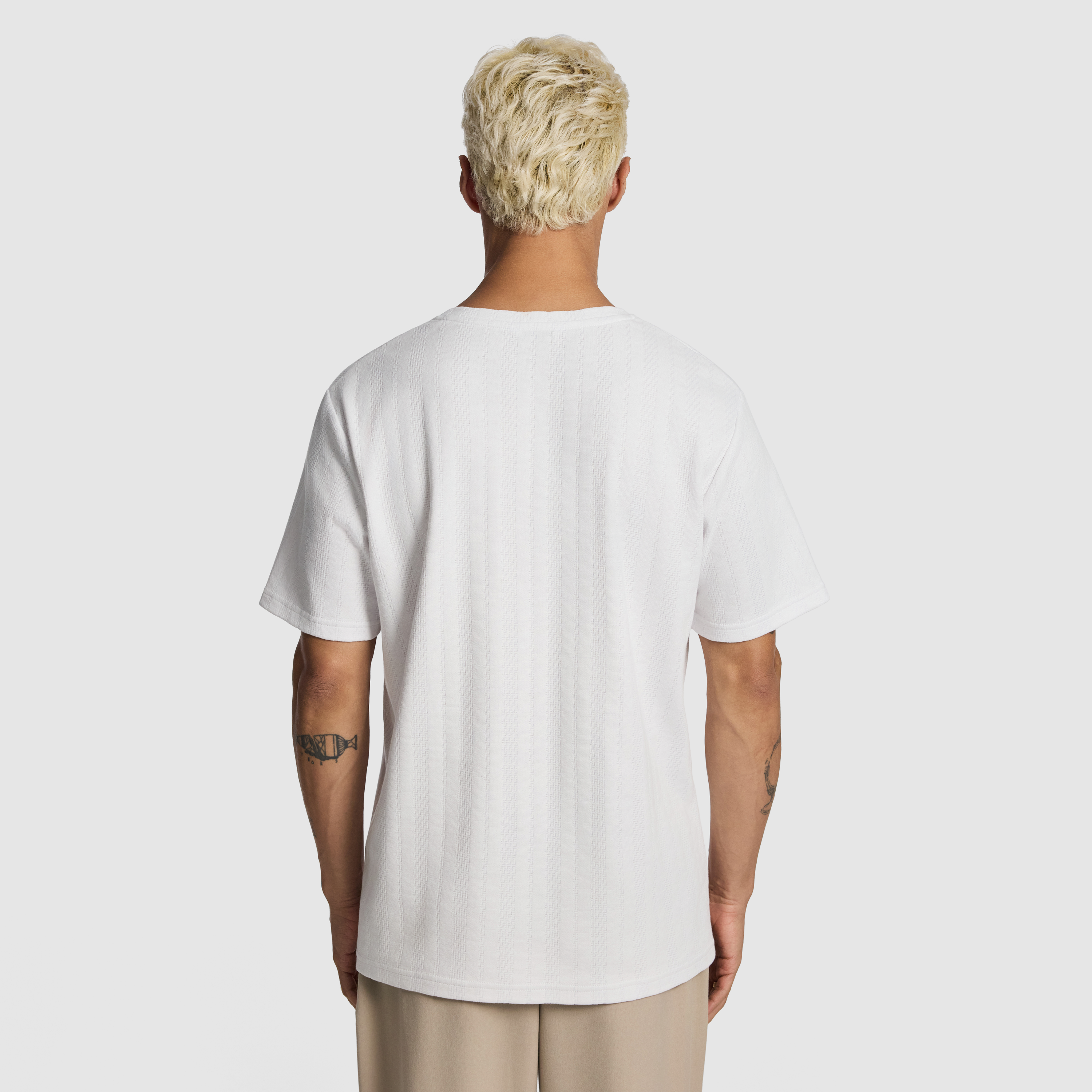 White Ranger Textured Tee
