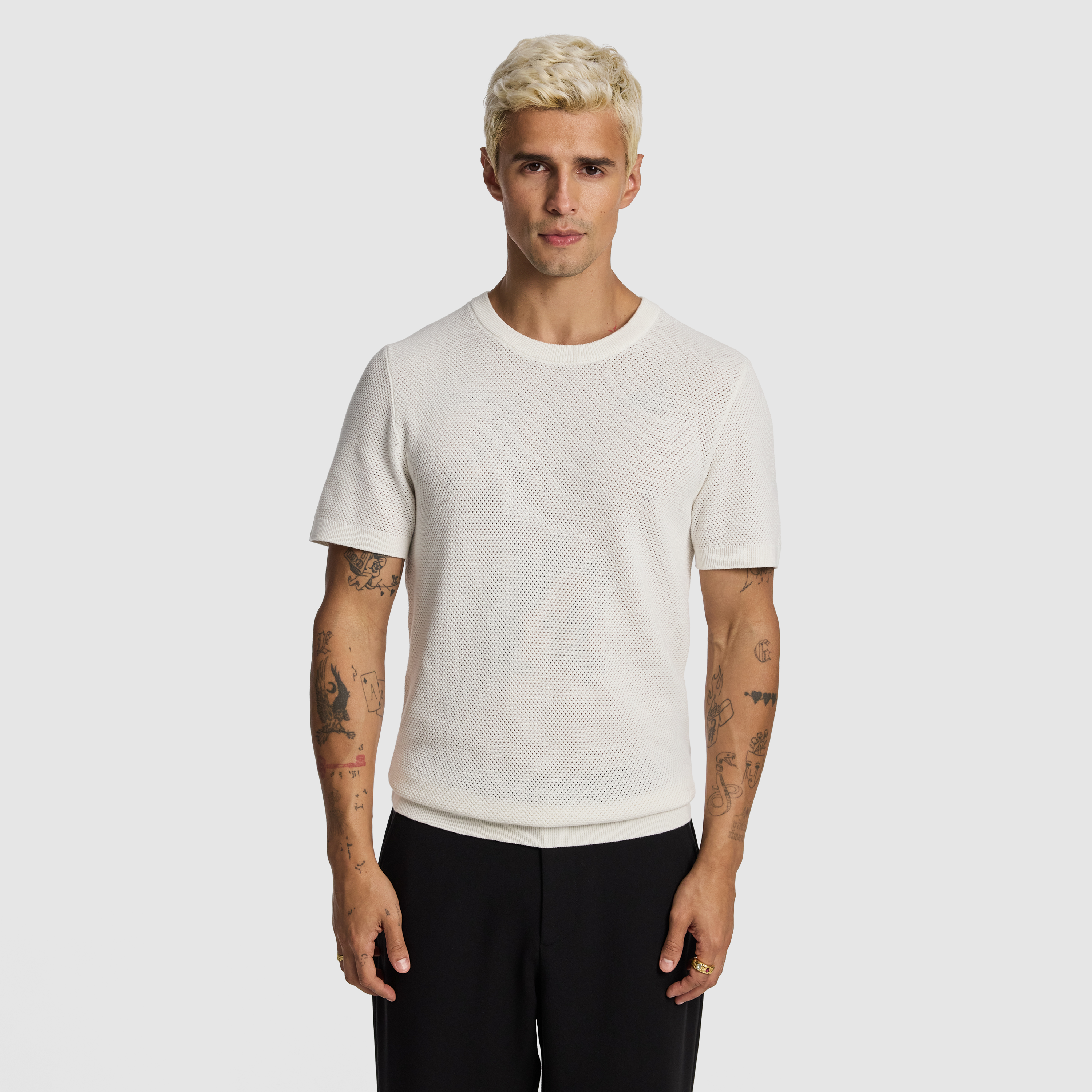 Striker Cotton Knitted Tee