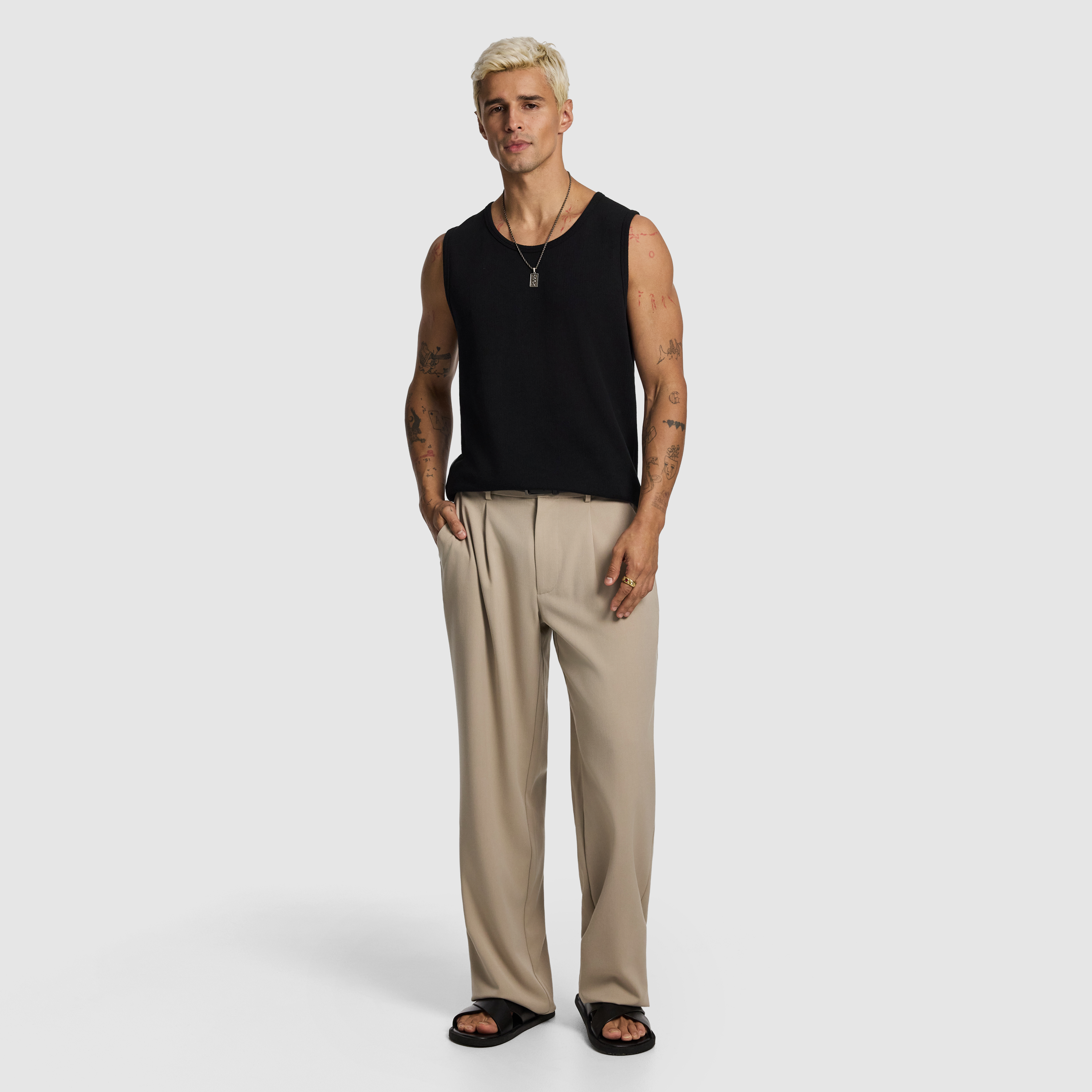 Black Elwood Singlet
