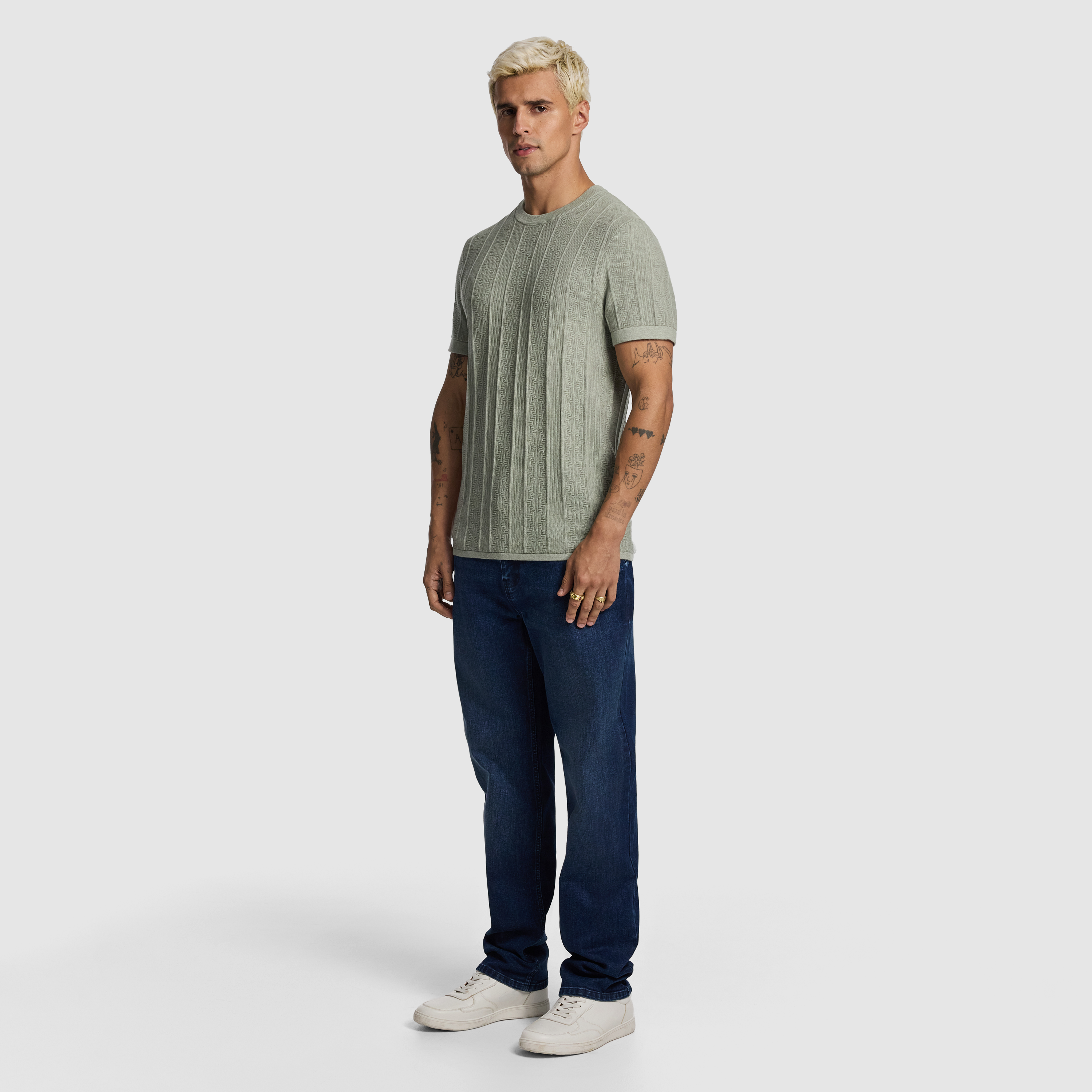 Ellis Cotton Knitted Tee