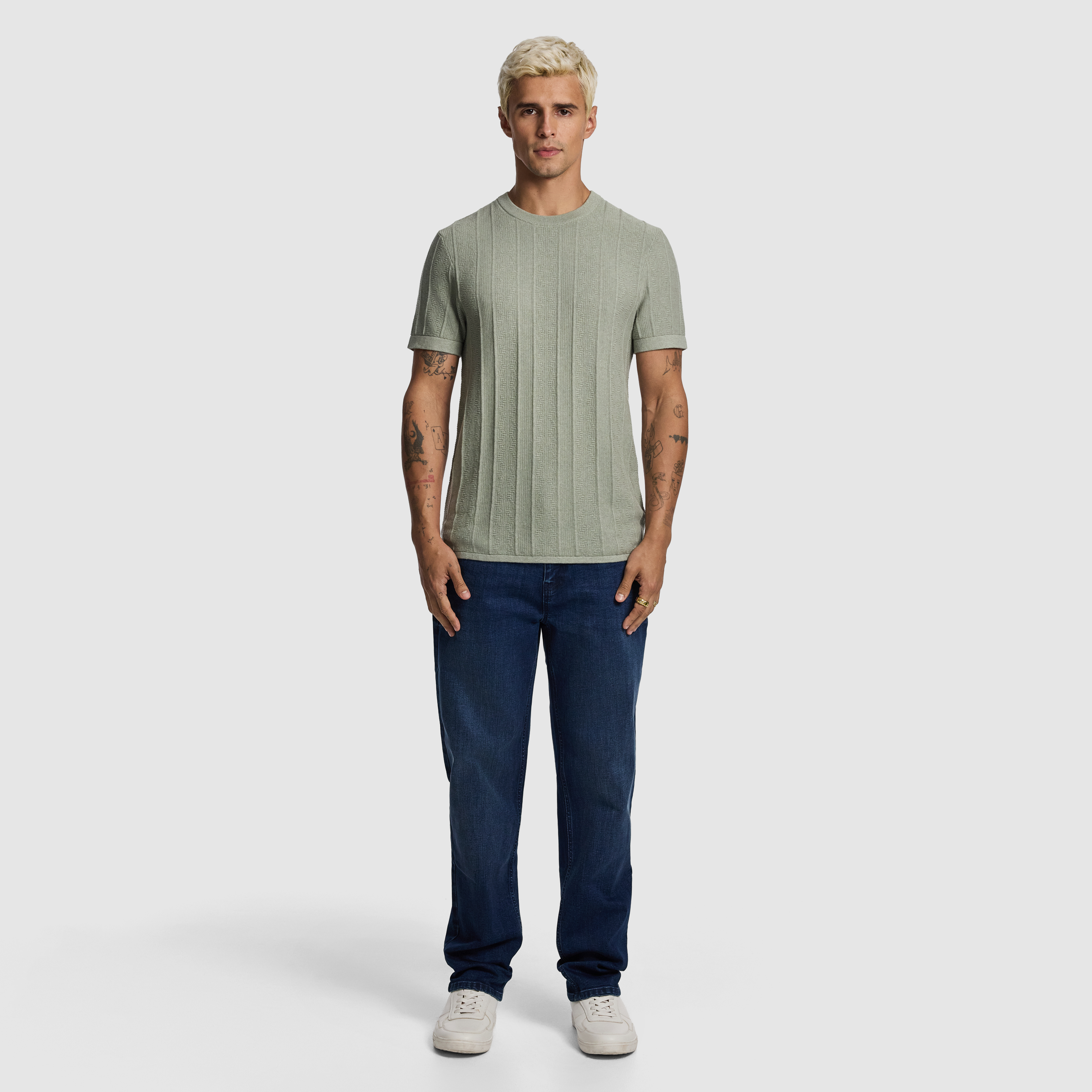 Ellis Cotton Knitted Tee