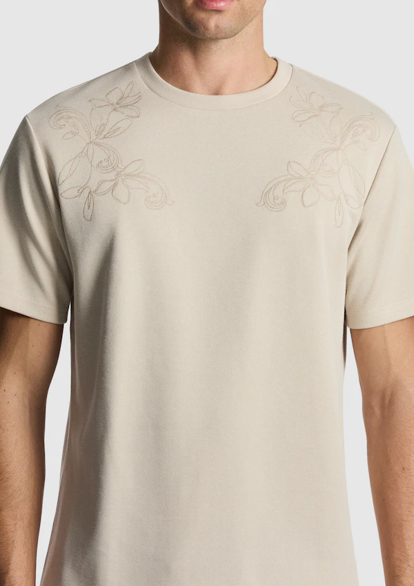 Avenue Embroidered Tee