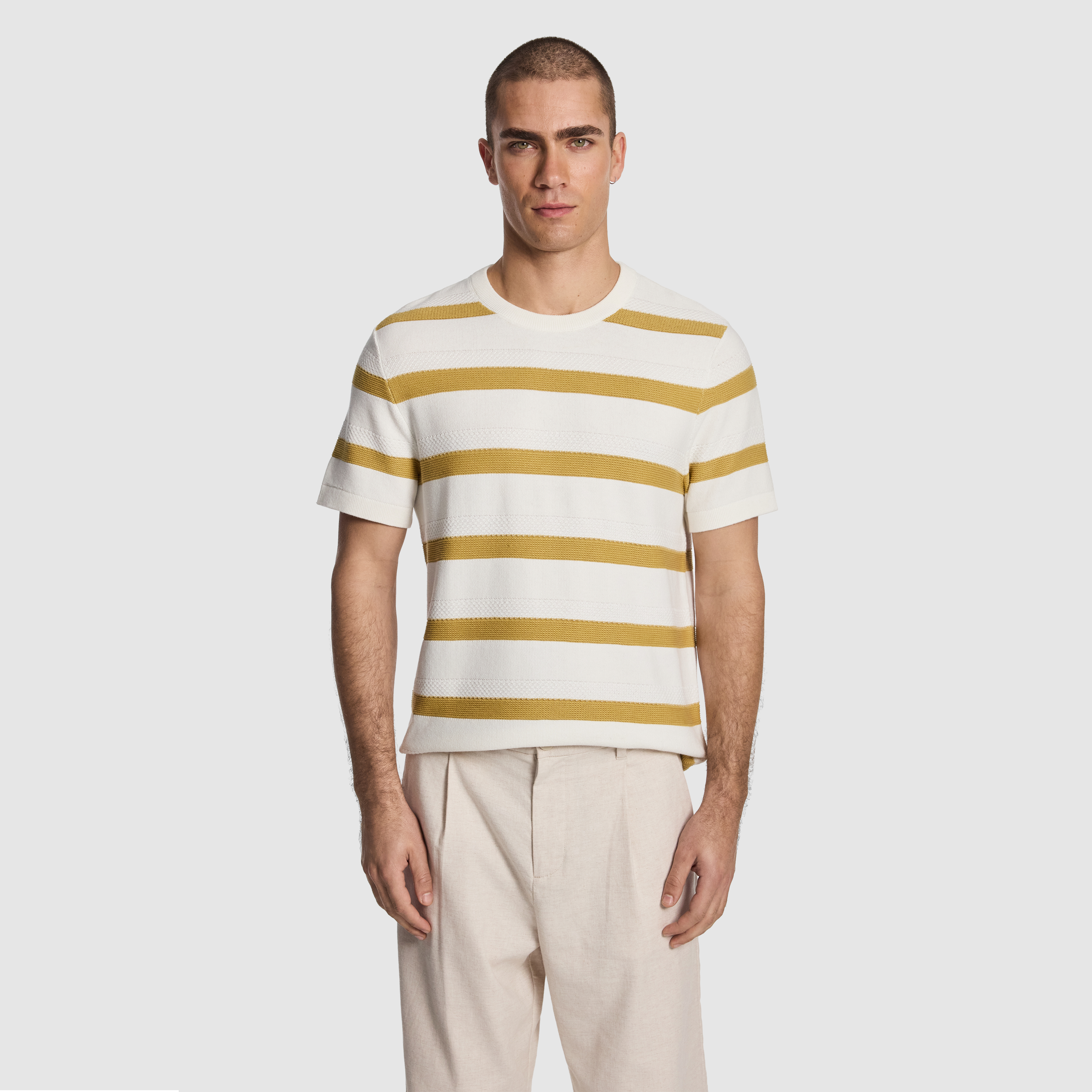 Hayes Stripe Knitted Tee
