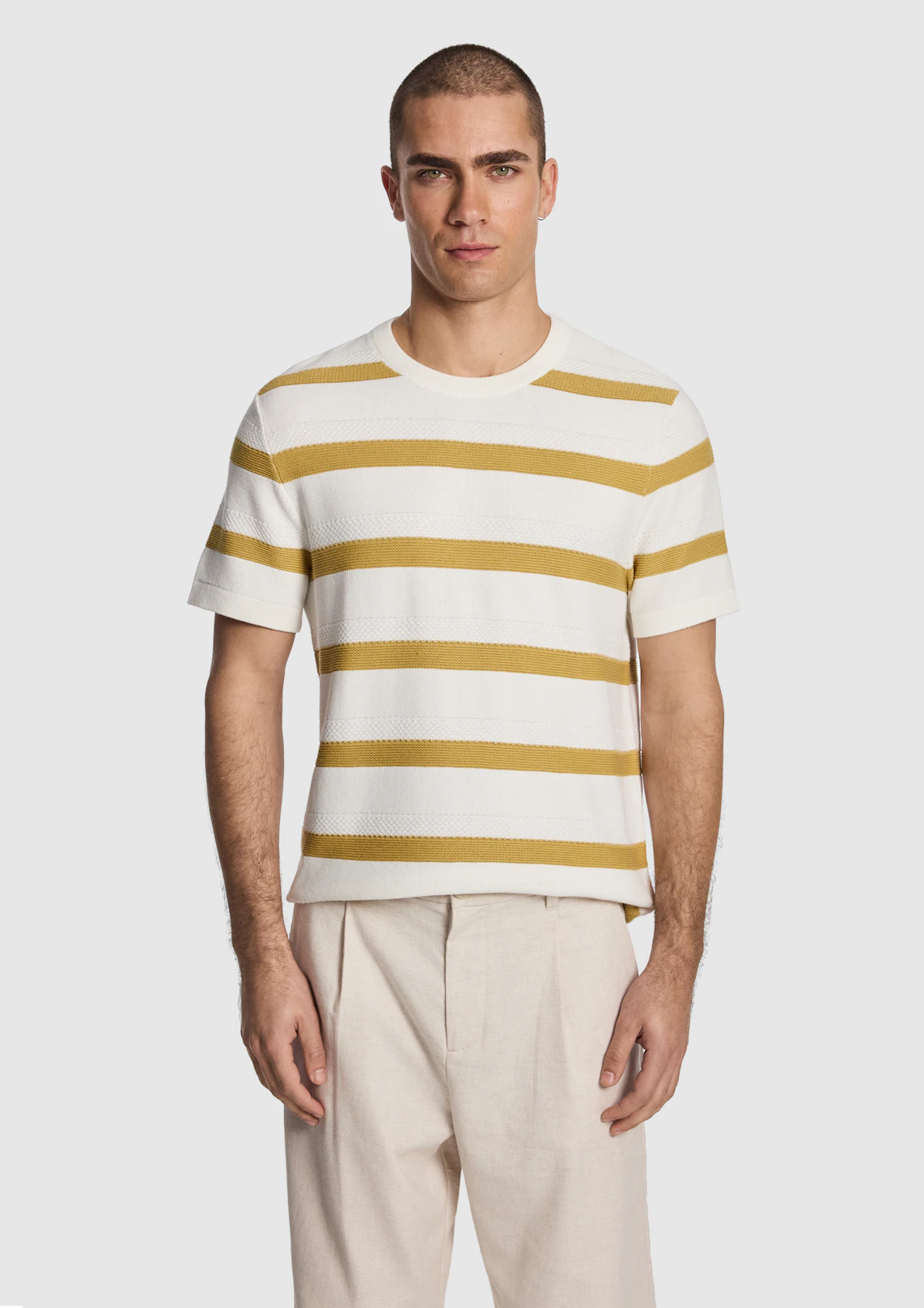Hayes Stripe Knitted Tee