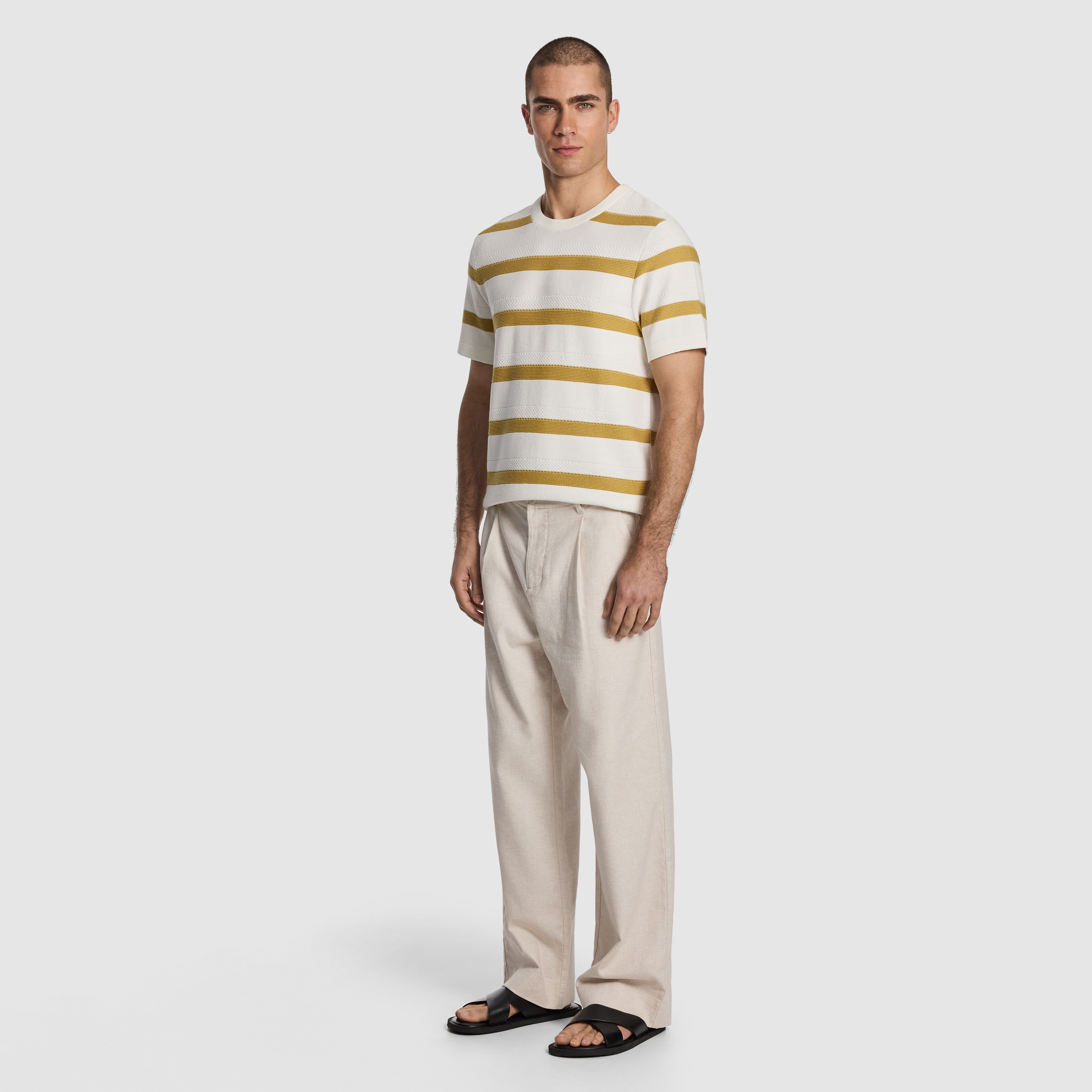 Hayes Stripe Knitted Tee