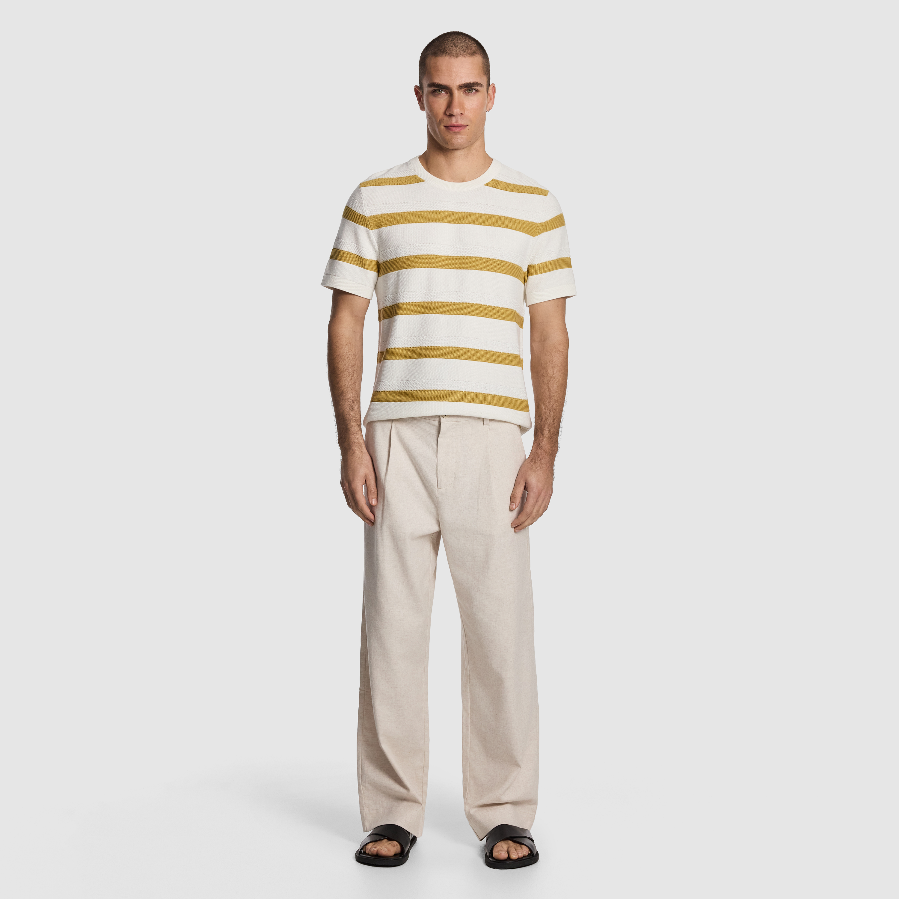 Hayes Stripe Knitted Tee