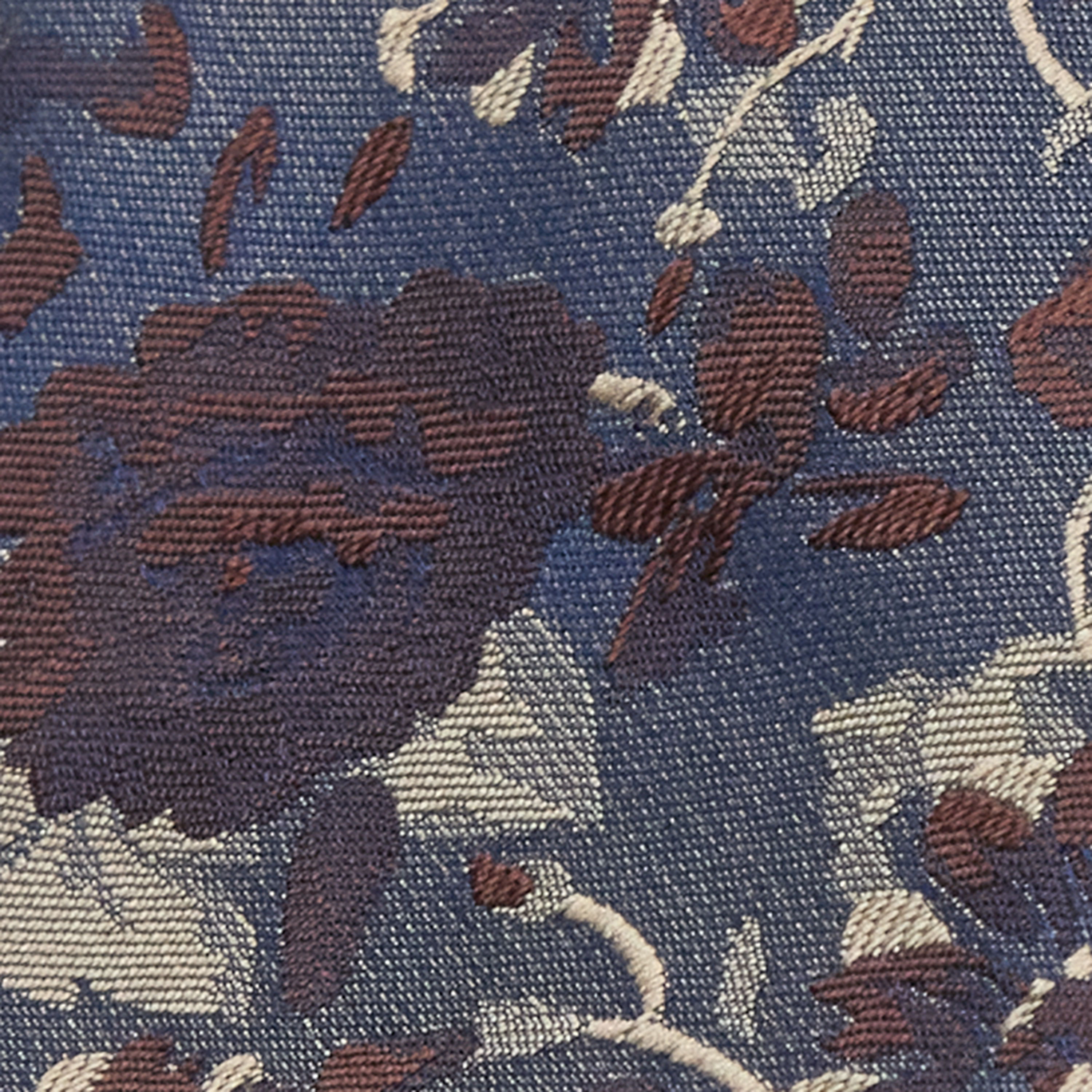 Rust Tinos Floral 6.5 Cm Tie