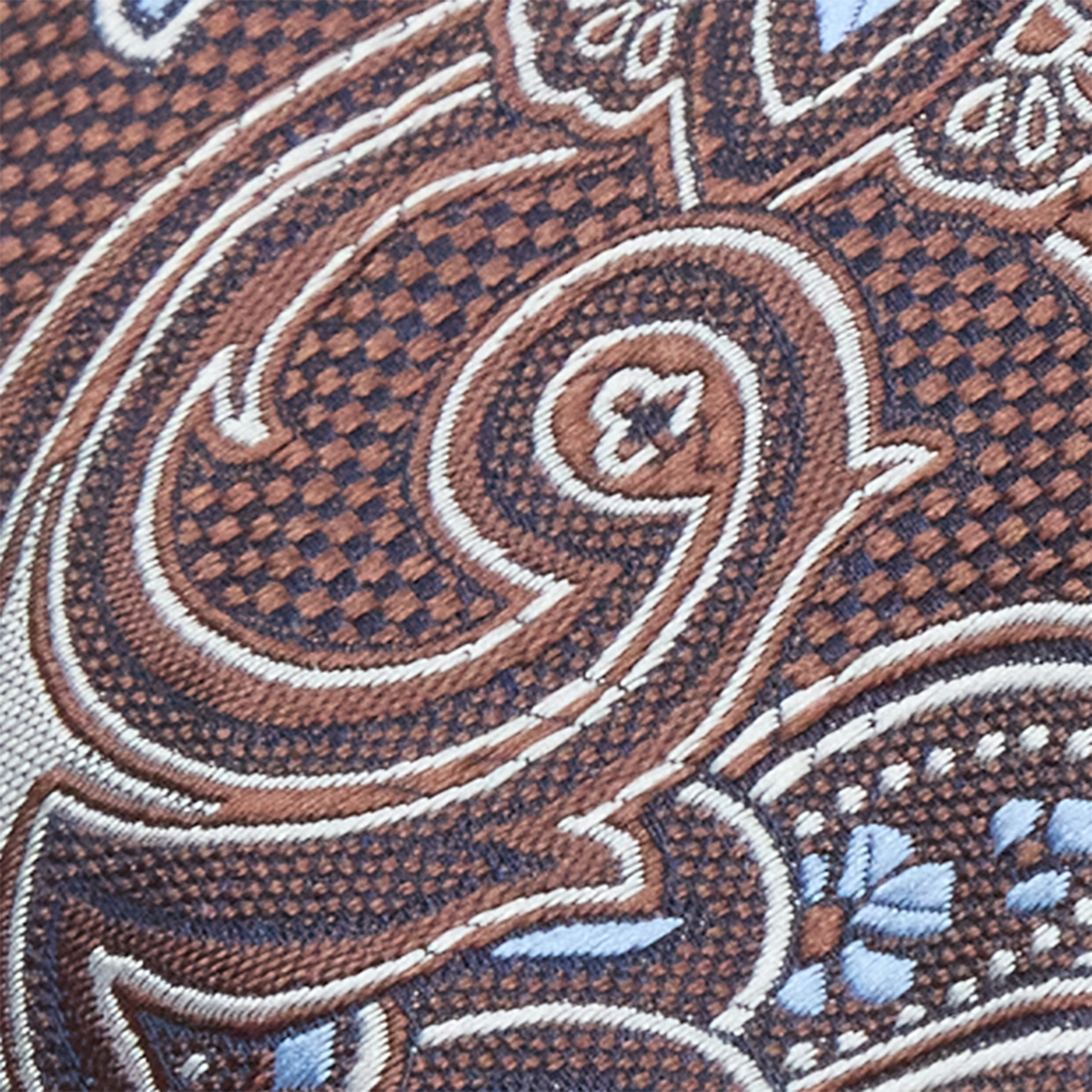 Rust Kea Paisley 6.5 Cm Tie