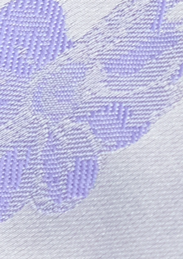 Purple Apolo Floral 5 Cm Tie
