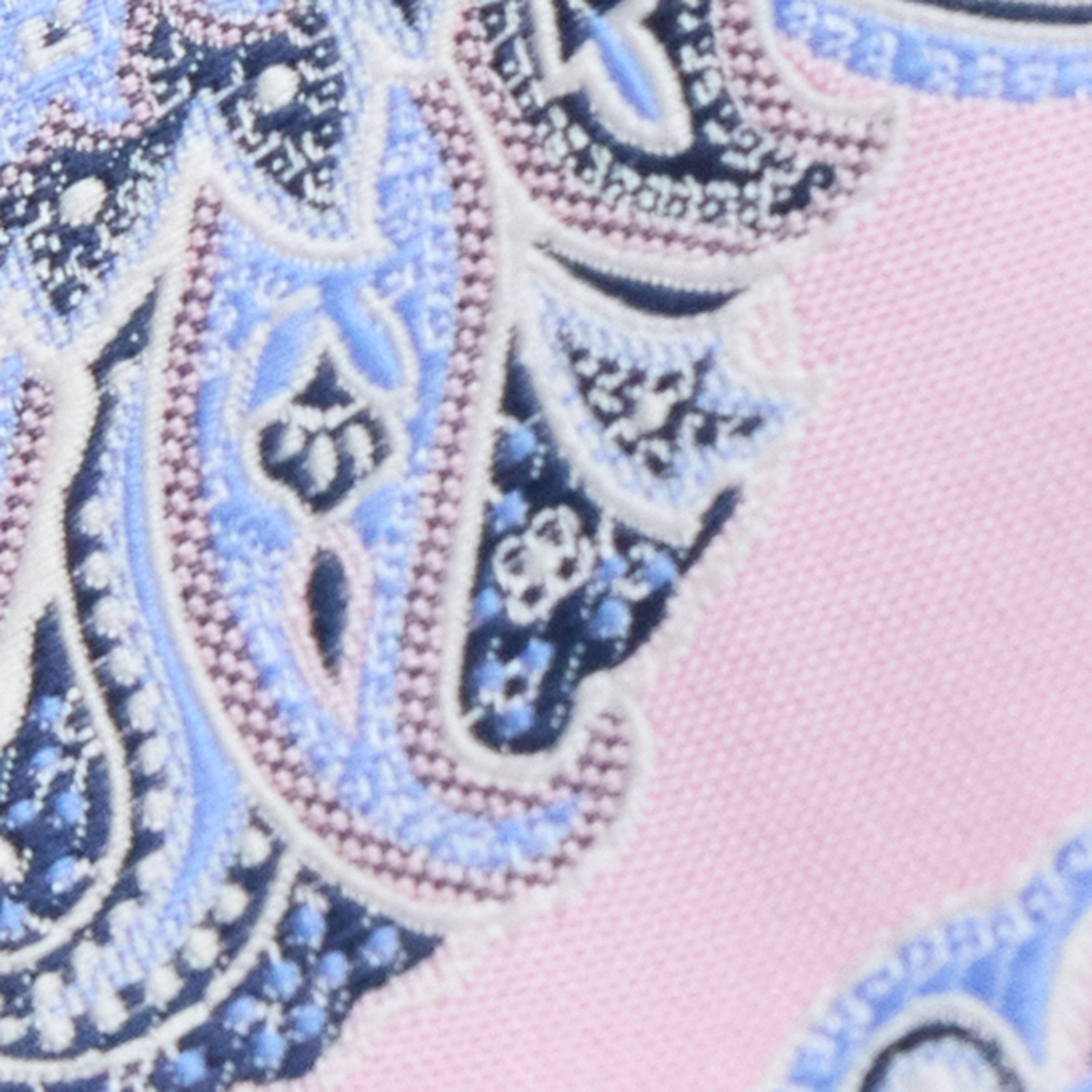 Pink Delfi Paisley 6.5 Cm Tie
