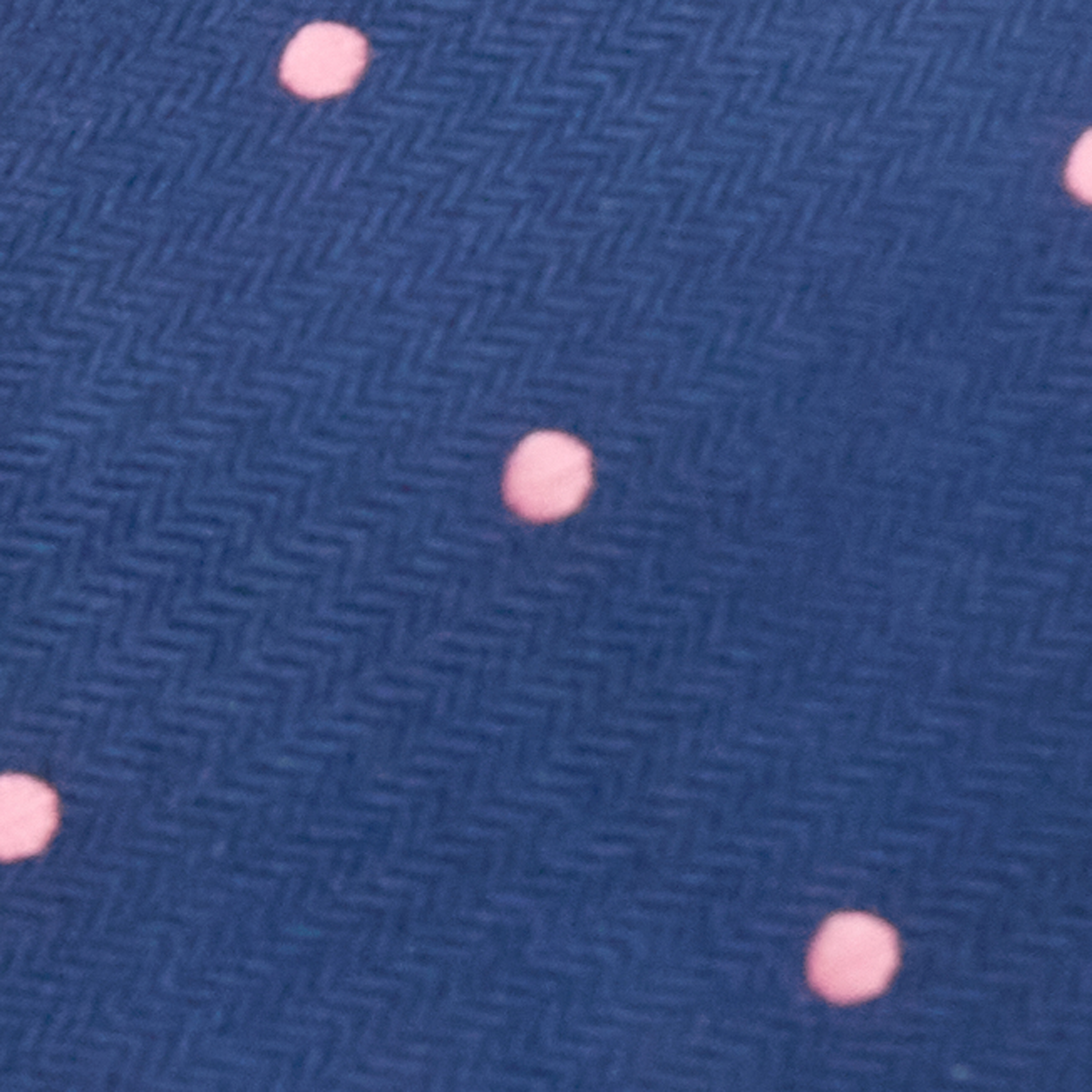 Navy Dion Spot 6.5 Cm Tie