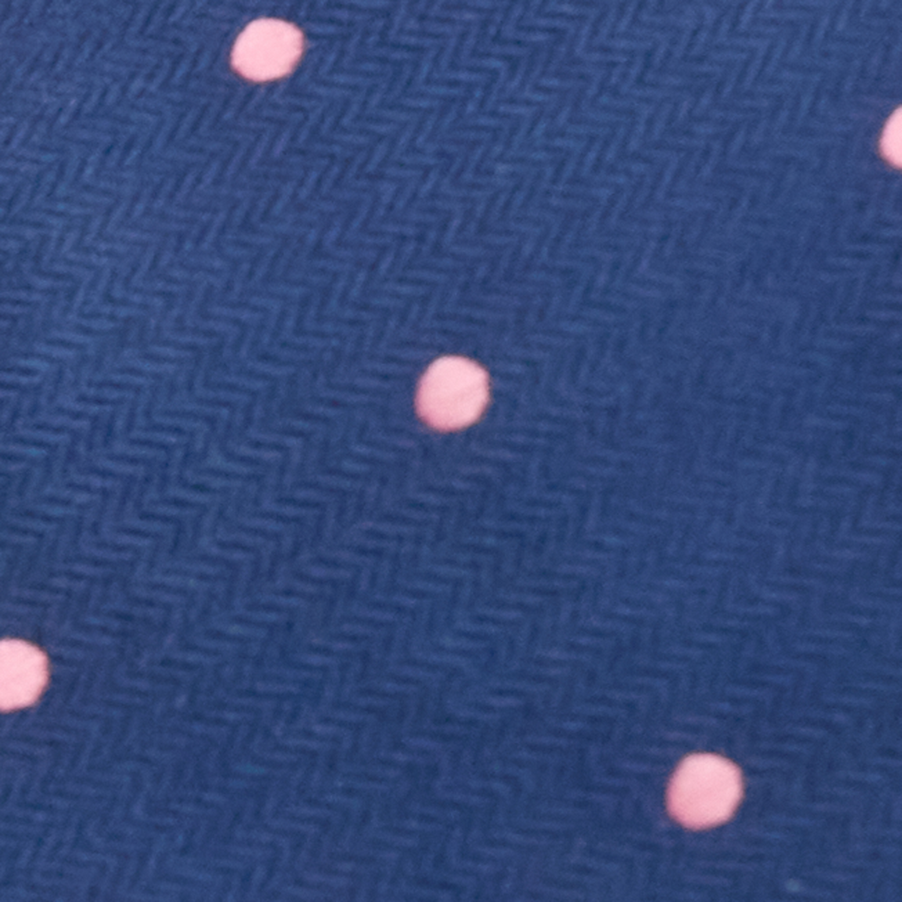 Navy Dion Spot Pocket Square