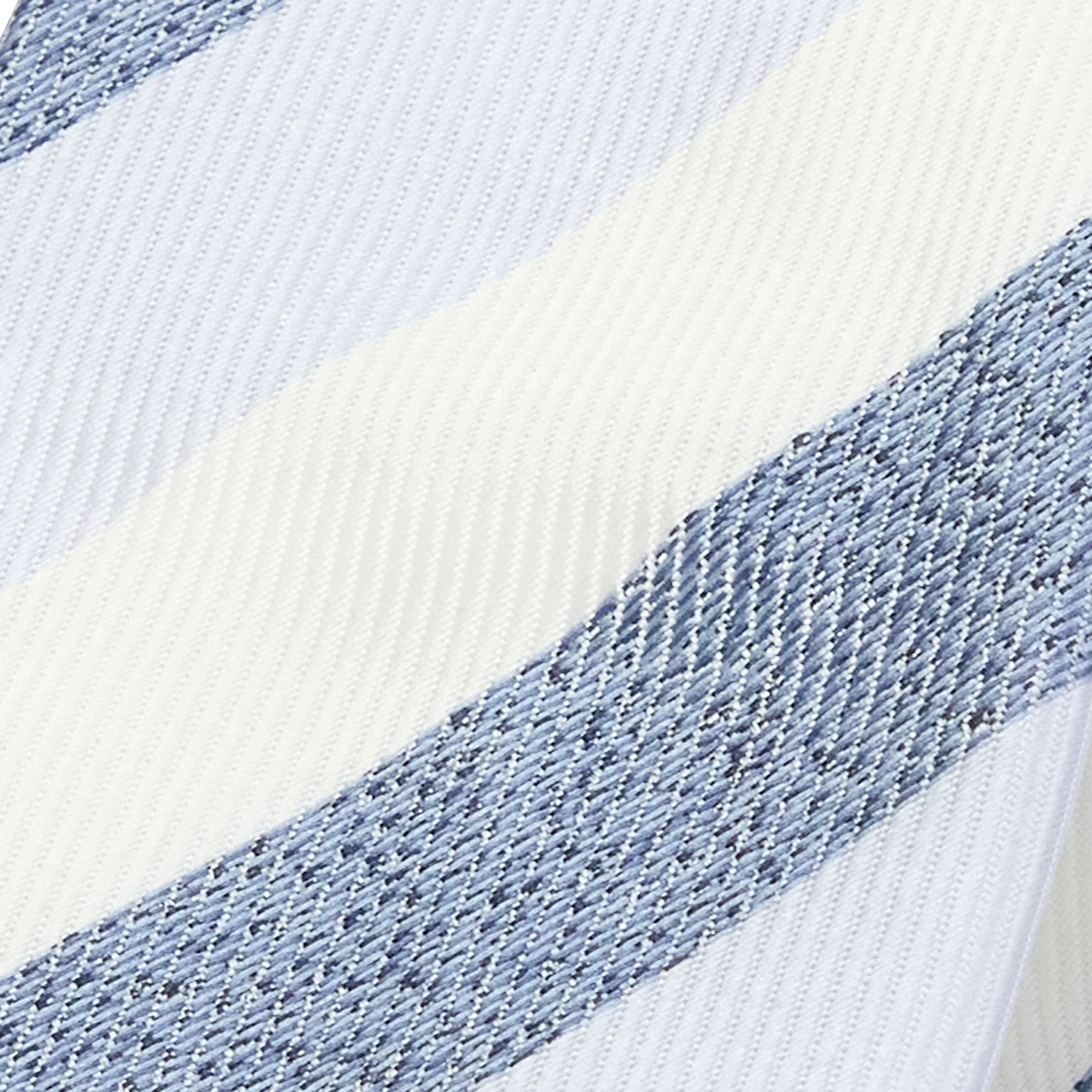 Blue Lato Stripe 6.5 Cm Tie