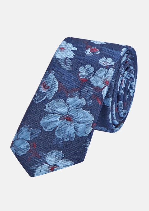 Blue Zanui Floral 5cm Tie